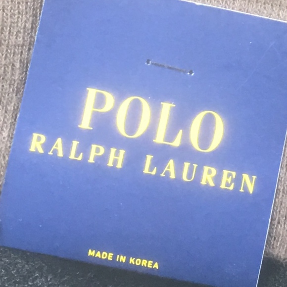 POLO BY Ralph Lauren DRESS SOCKS BROWN - Picture 2 of 2
